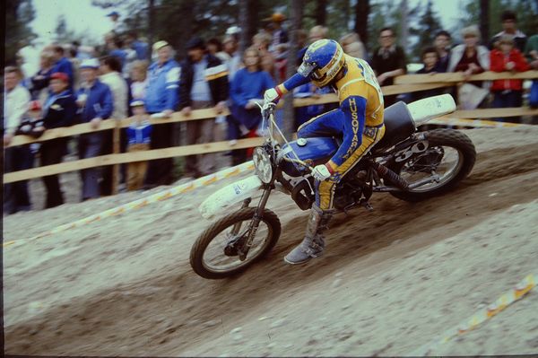 Pauli Piippola ja Husqvarna Salo GP-125cc 1980